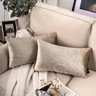 Bronze colored outlet throw pillows